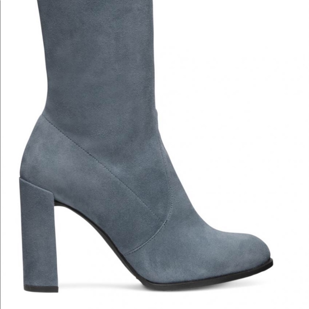 Stuart Weitzman Hiline Boots (Denim Blue - size 6)